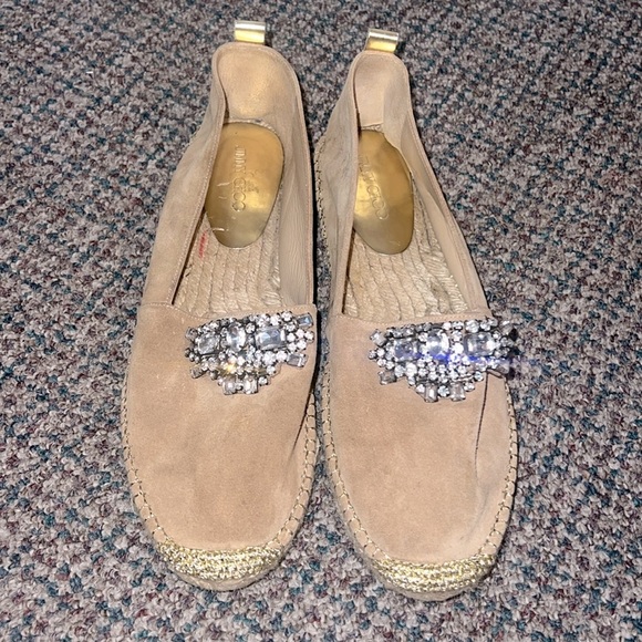 Jimmy Choo espadrilles size 40 -flawed - Picture 1 of 9